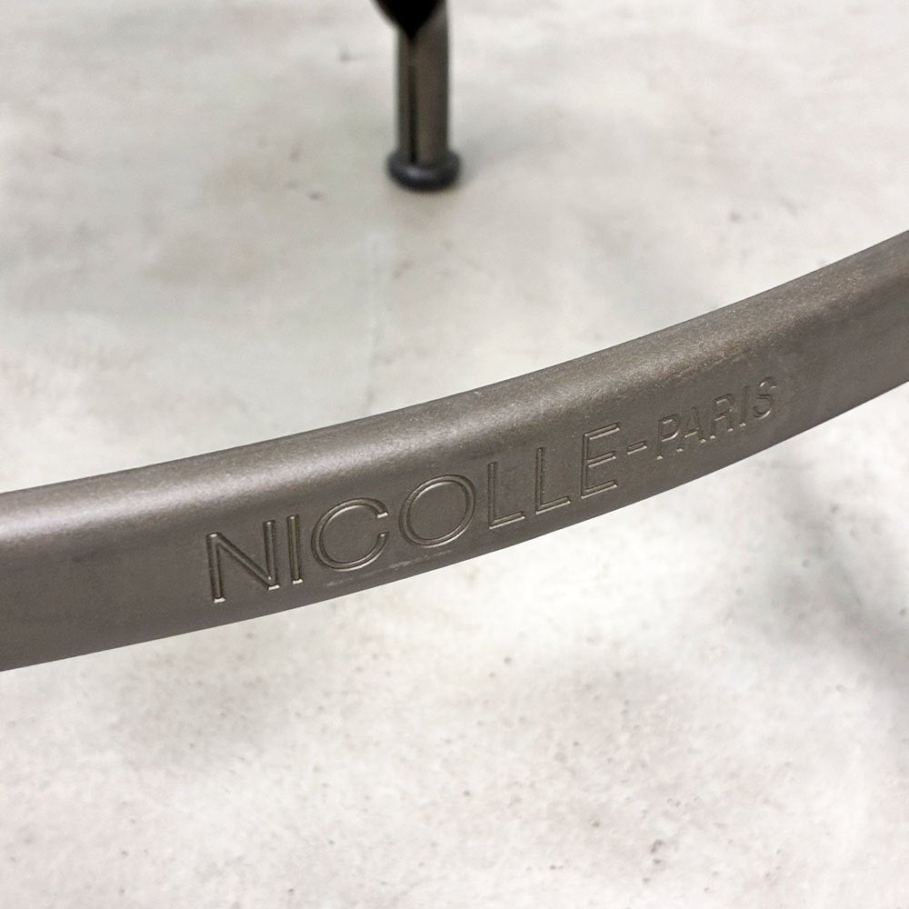 フェールトラヴァイユ FER TRAVAIL ニコルチェア NICOLLE Chair SH45cm ダイニングチェア スチール マットクリア仕上げ 別注モデル インダストリアル フランス B ◎