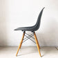 ヴィトラ Vitra サイドシェルチェア ブラック ドゥエルレッグ ポリプロピレン C&R イームズ ミッドセンチュリーモダン ★