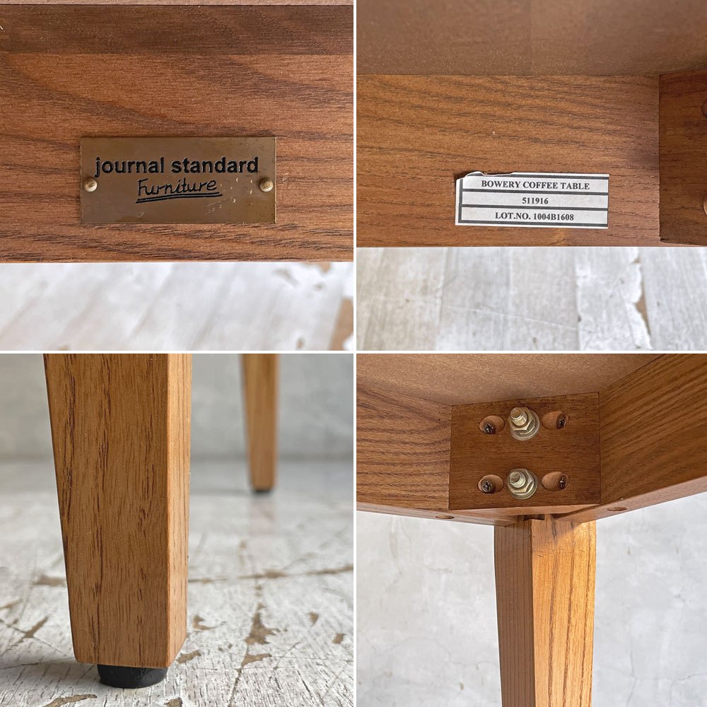 ジャーナルスタンダードファニチャー journal standard Furniture バワリー コーヒーテーブル BOWERY COFFEE TABLE センターテーブル インダストリアル 廃番 ♪