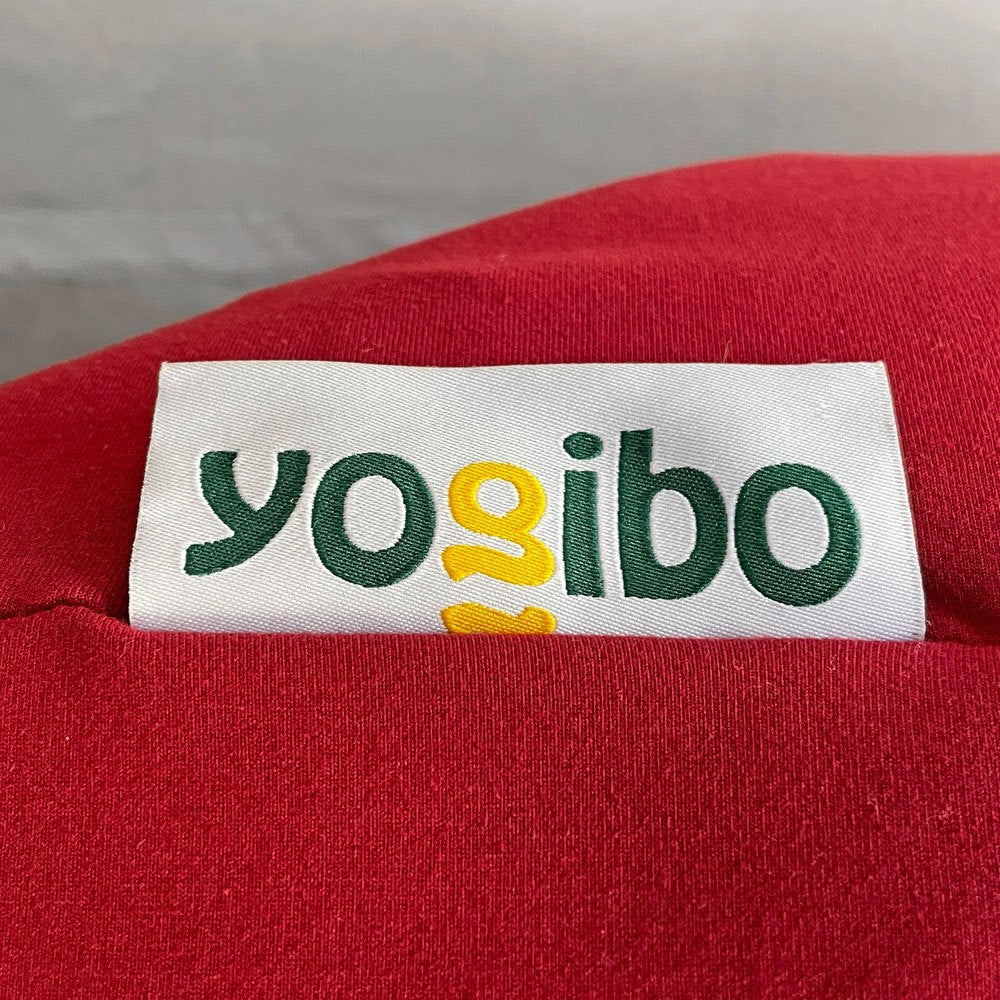 ヨギボー Yogibo ライト Lite ビーズソファ ビーズクッション フリースタイルソファ レッド カバー 定価￥28,490- ♪
