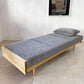 グラフ graf × 相合家具 SOGO adシリーズ デイベッドベンチ Day bed bench グレー系ファブリック ホワイトアッシュ材 美品  ★