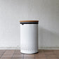 ブラバンシア Brabantia ランドリービン ランドリーボックス 60L スチール×コルク ホワイト モダンデザイン 定価￥21,030- ◇