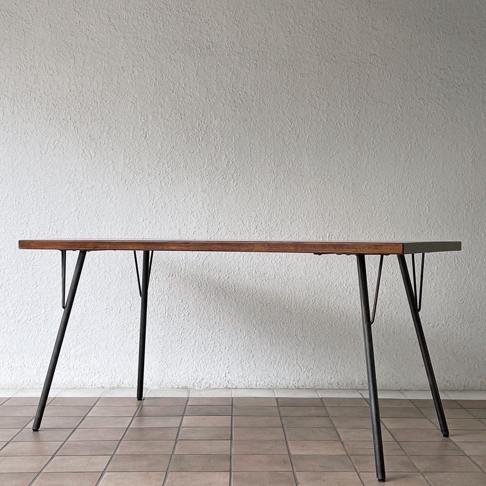 アクメファニチャー ACME Furniture グランビュー ダイニングテーブル GRANDVIEW DINING TABLE オーク無垢材 W150cm インダストリアルデザイン ◇