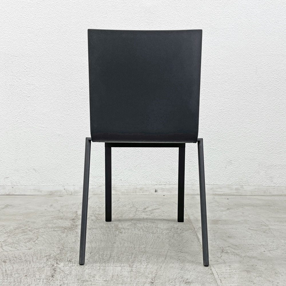 ヴィトラ vitra. ゼロスリー .03 ダイニングチェア スタッキングチェア マールテン・ヴァン・セーヴェレン Maarten Van Severen ブラック 定価81,400円 〓