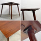 アクメファニチャー ACME Furniture ダイニングテーブル W85cm スクエア オーク材 ビンテージテイスト  ●