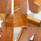 北欧ビンテージ Scandinavian Vintage チーク材 オープンシェルフ キャビネット ブックシェルフ 飾り棚 W90cm 北欧家具 ●