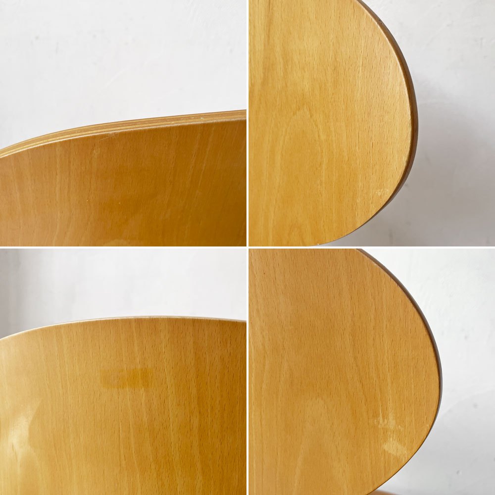 フリッツハンセン Fritz Hansen 3101 アリンコチェア アントチェア 4本脚 ナチュラルビーチ ラッカー仕上げ フェルトグライズ アルネ・ヤコブセン C ★
