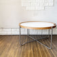 カールハンセン＆サン Carl Hansen & Son CH417 トレイテーブル ホワイト×ブラックラミネート スチールフレーム Φ65cm 折りたたみ ハンス・J・ウェグナー 廃番 ◎