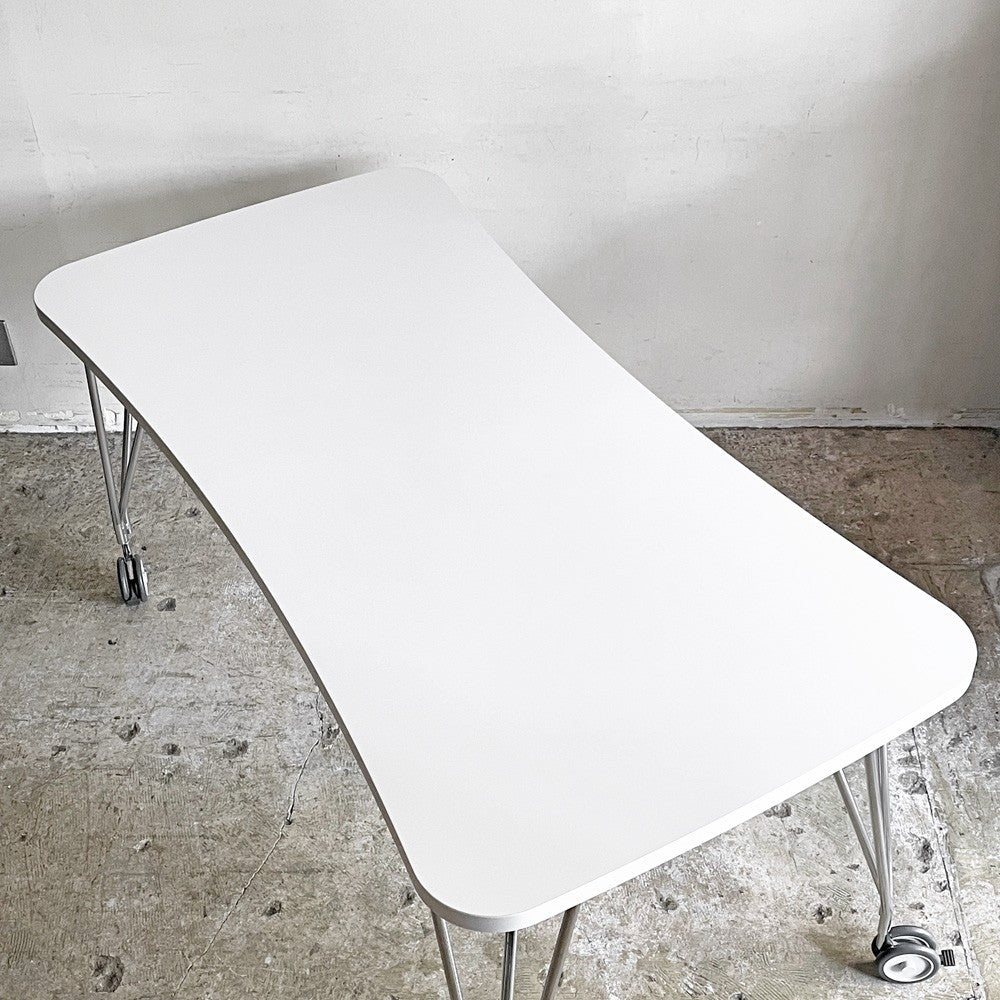 カルテル Kartell マックステーブル MAX TABLE ホワイト ミーティングテーブル キャスター付 フェルーチョ・ラヴィアーニ Ferruccio Laviani イタリア ■