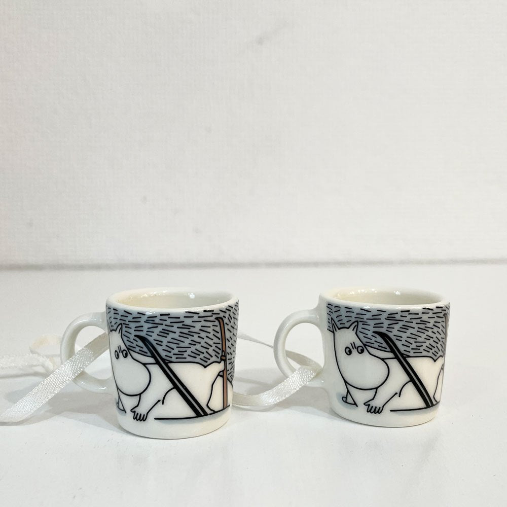 アラビア ARABIA ムーミン MOOMIN パパ & リトルミー ミニマグ・オーナメント 2012年限定品 フィンランド 北欧雑貨 ◎