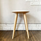 天童木工 Tendo リングスツール Ring Stool ビニールレザーシート オールマイティホワイト メープル材 加藤徳吉 定価￥39,600- ◎