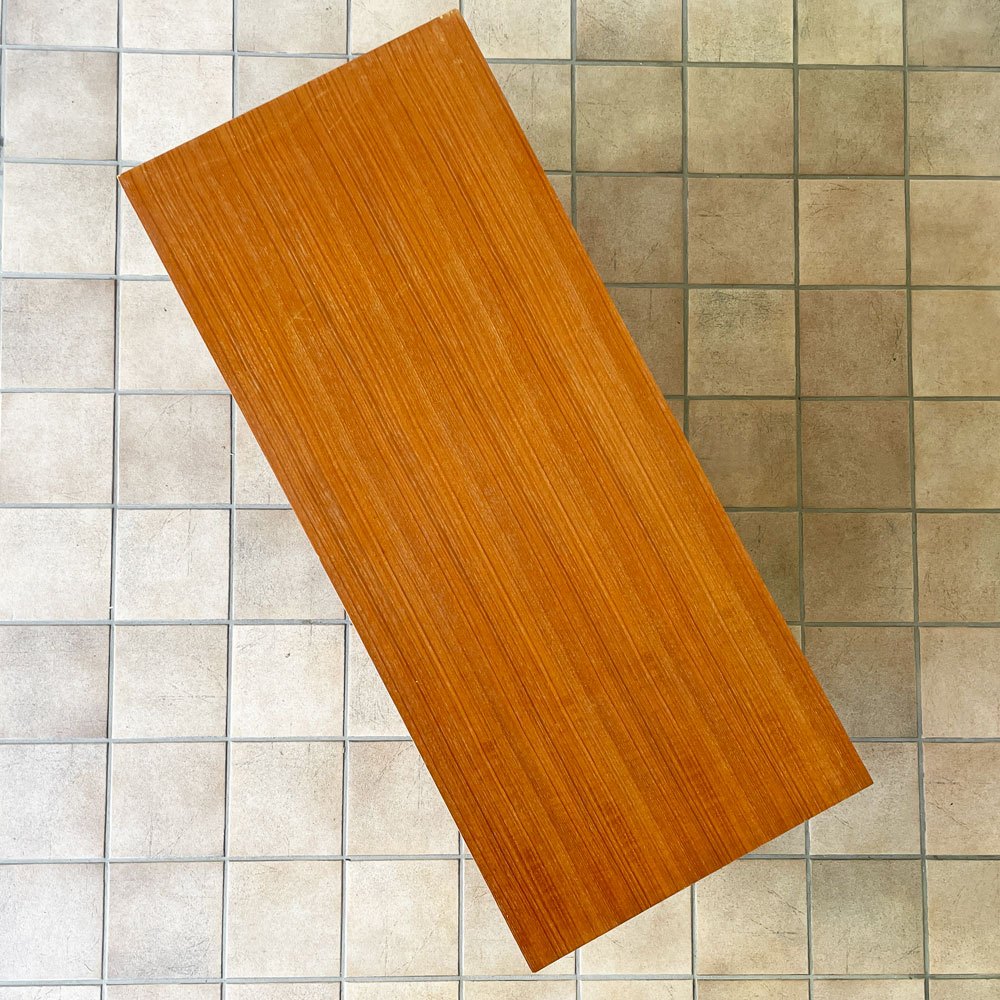 カリモク karimoku ビンテージ Vintage チーク材 応接テーブル ローテーブル AVボード オールド カリモク ミッドセンチュリーデザイン 北欧スタイル ◇