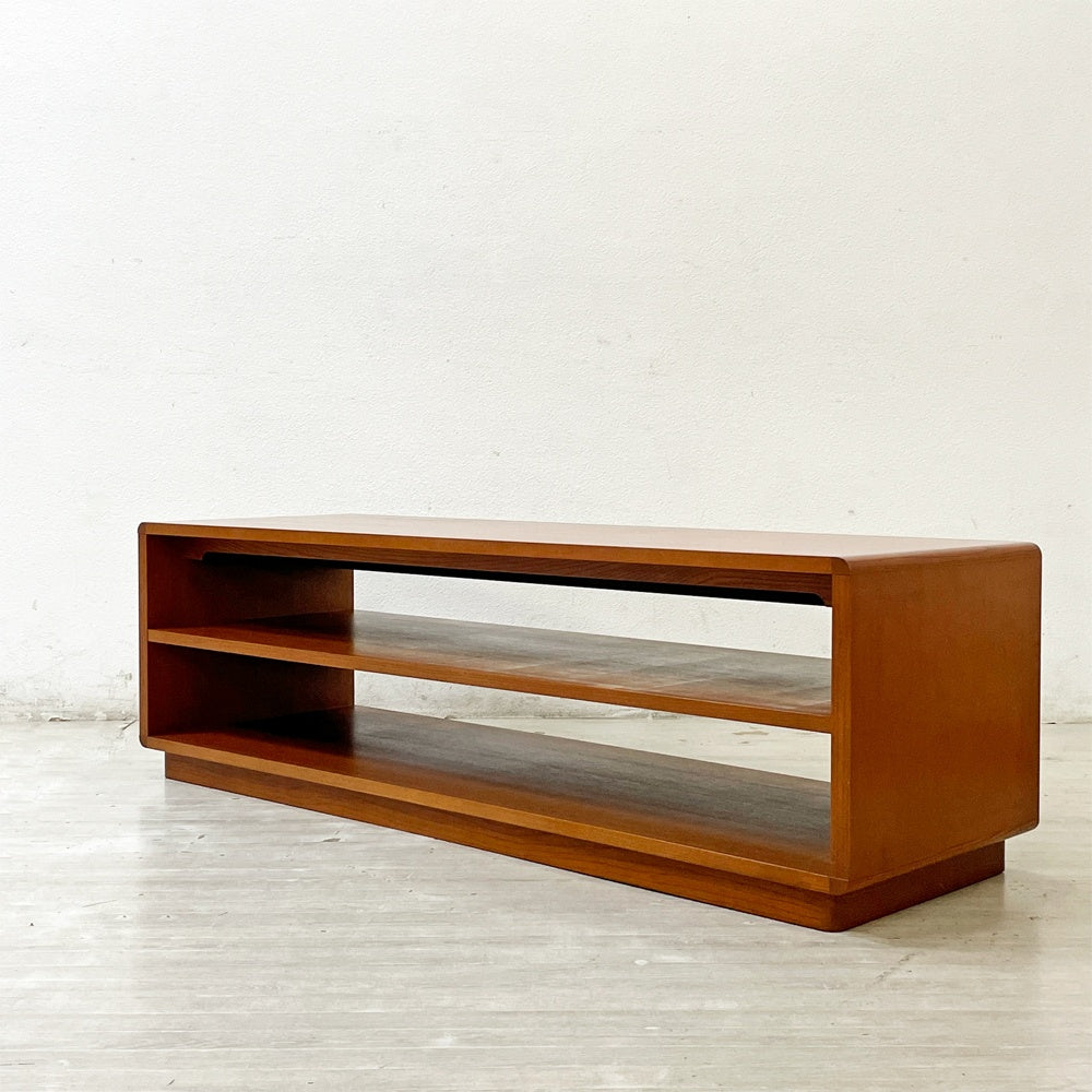 イデー IDEE マルー MALUH TVキャビネット AVボード オープンタイプ アントンブラウン アッシュ材 W140cm ●