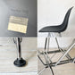 ハーマンミラー Herman Miller サイドシェルチェア ポリプロピレン製 ブラック エッフェルベース C&R イームズ ミッドセンチュリー A ★
