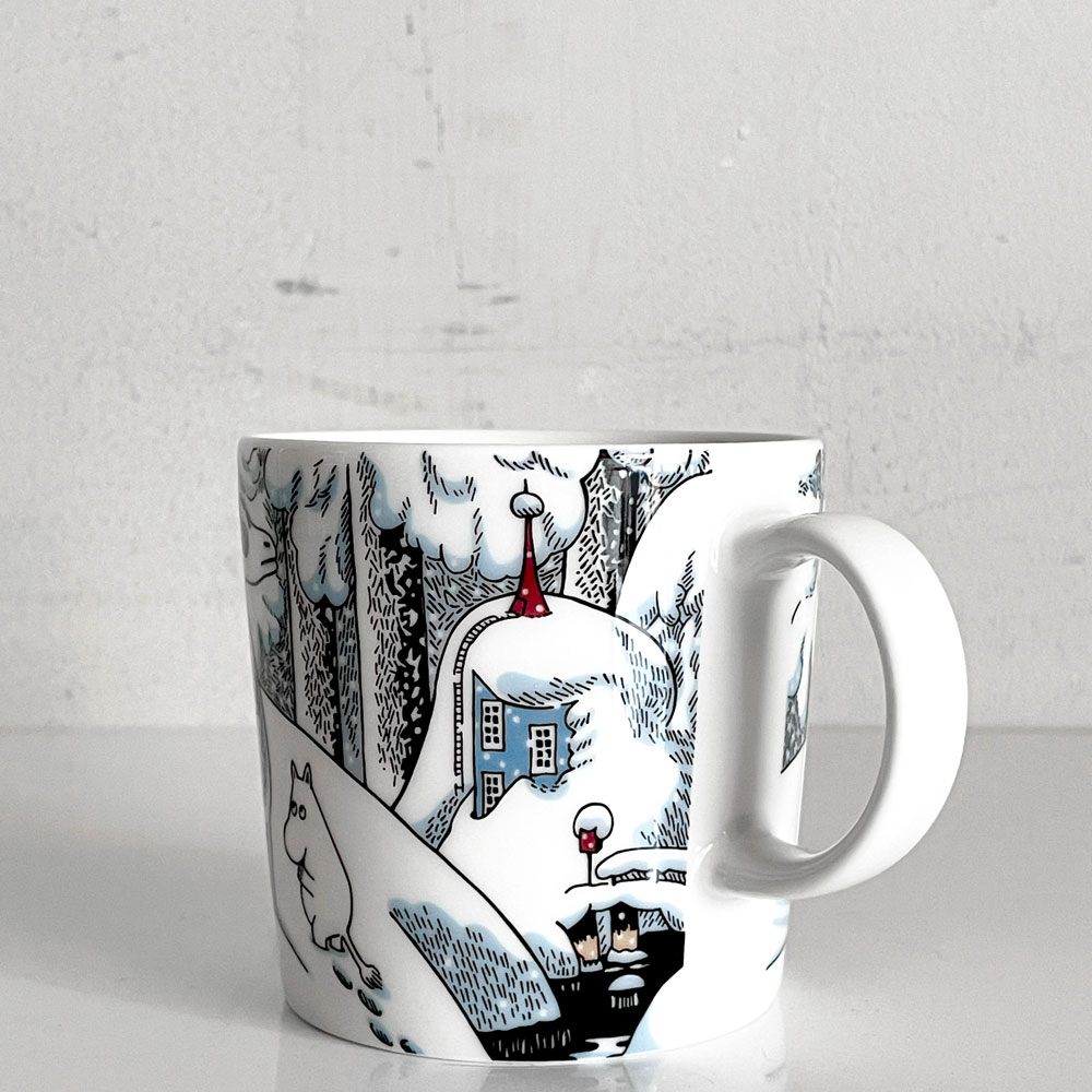 アラビア ARABIA ムーミンマグ MOOMIN スノーホース 2016年 冬限定 トーベ・ヤンソン フィンランド 北欧食器 ■
