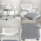ヴィトラ vitra ビザロール Visaroll デスクチェア ミーティングチェア グレー系 ファブリック キャスターベース スタッキング アントニオ・チッテリオ B ■