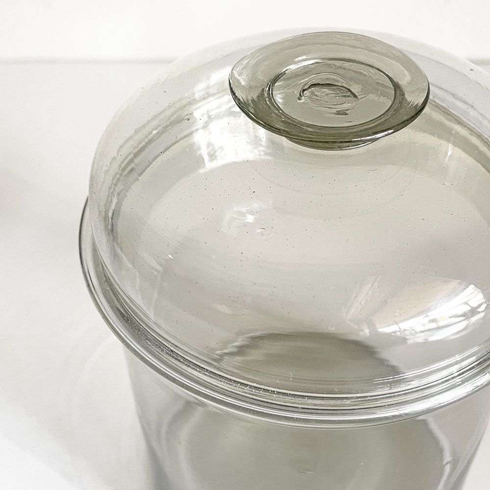 ピーターアイビー PETER IVY ピクルスジャー Pickles Jar ショート Short ガラス φ9 x 14 cm 流動研究所 現代作家 ■