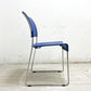 ヴィトラ Vitra シムチェア Sim chair スタッキングチェア ジャスパーモリソン ブルー 参考定価￥50,600 B ●