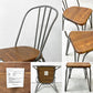 ガルト GART 1290 CHAIR ダイニングチェア エルム古材×アイアン インダストリアルデザイン 工業系 A ●