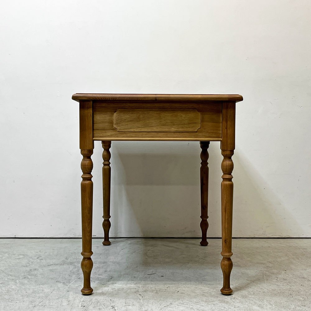 クラッシュゲート CRASHGATE ノットアンティークス Knot antiques オリザデスク ORIZA DESK 杉古材 ろくろ脚 クラシカルデザイン 廃番 ●