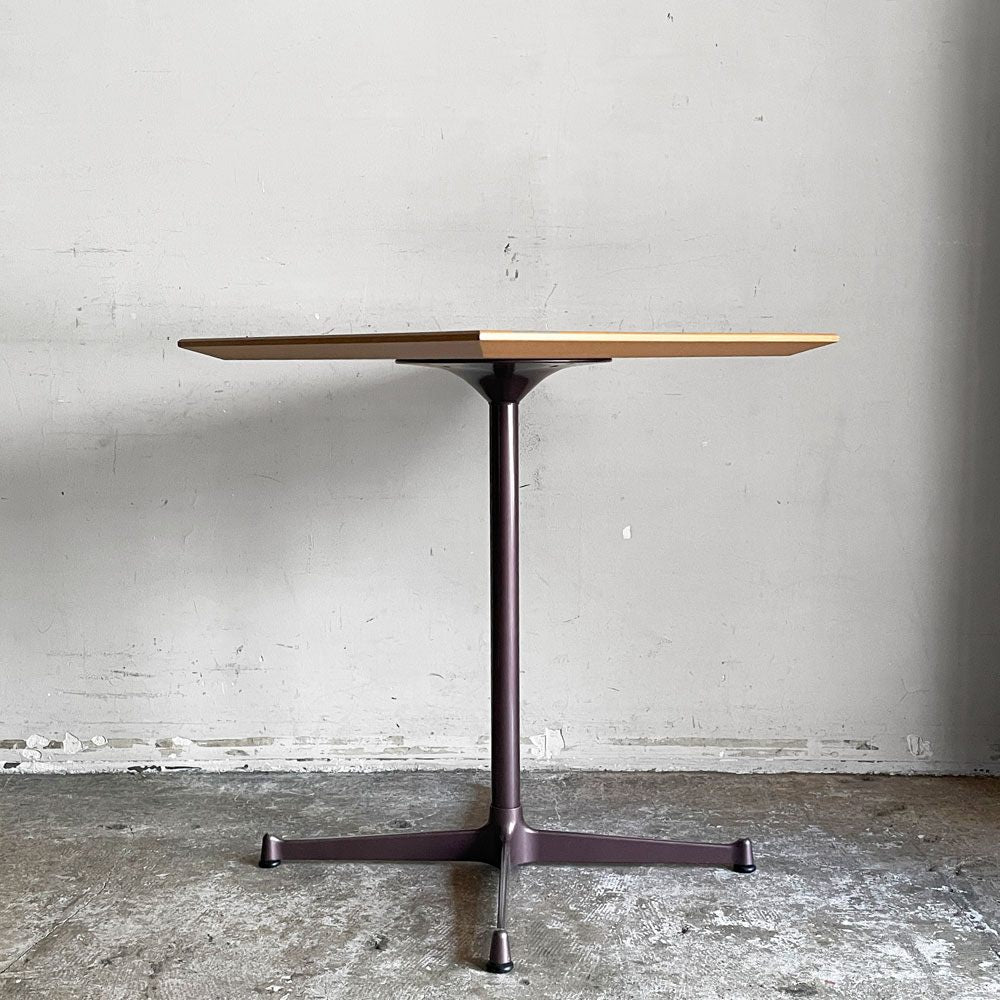 コッコレ coccole スクエアテーブル SQUARE TABLE カフェテーブル オーク材 ｗ60cm インダストリアルデザイン ■