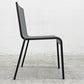 ヴィトラ vitra. ゼロスリー .03 ダイニングチェア スタッキングチェア マールテン・ヴァン・セーヴェレン Maarten Van Severen ブラック 定価81,400円 〓