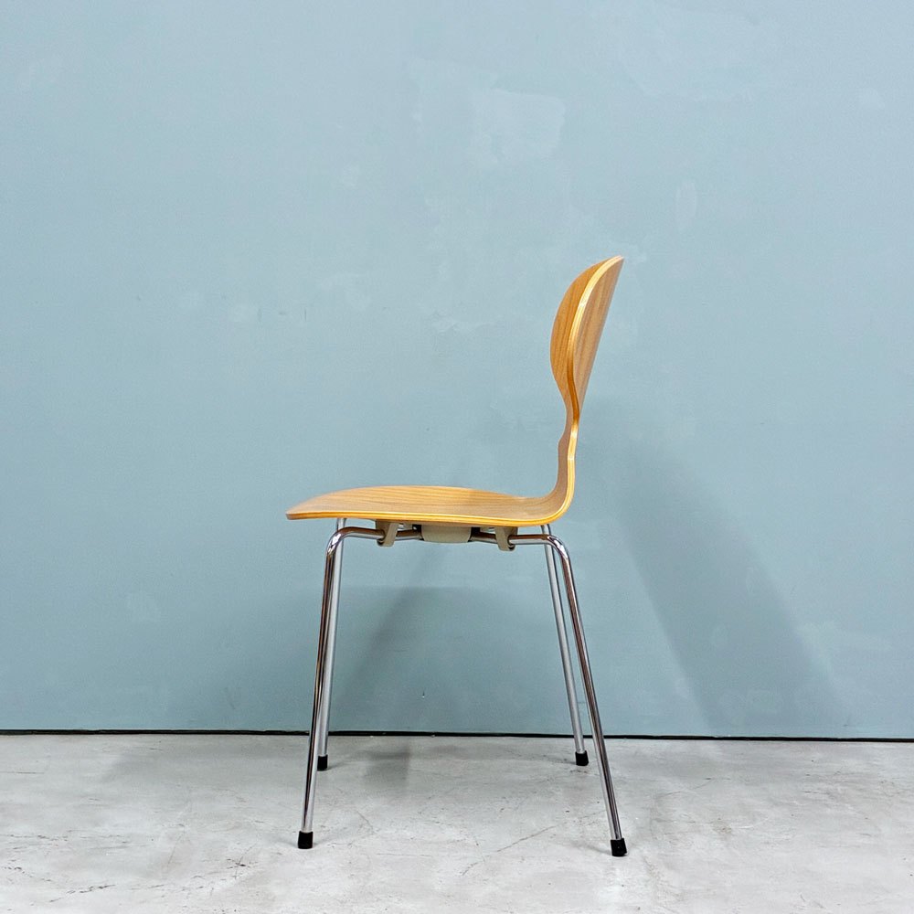 フリッツハンセン Fritz Hansen アントチェア 4本脚 ナチュラルビーチ ラッカー アルネ・ヤコブセン 北欧家具 ◎