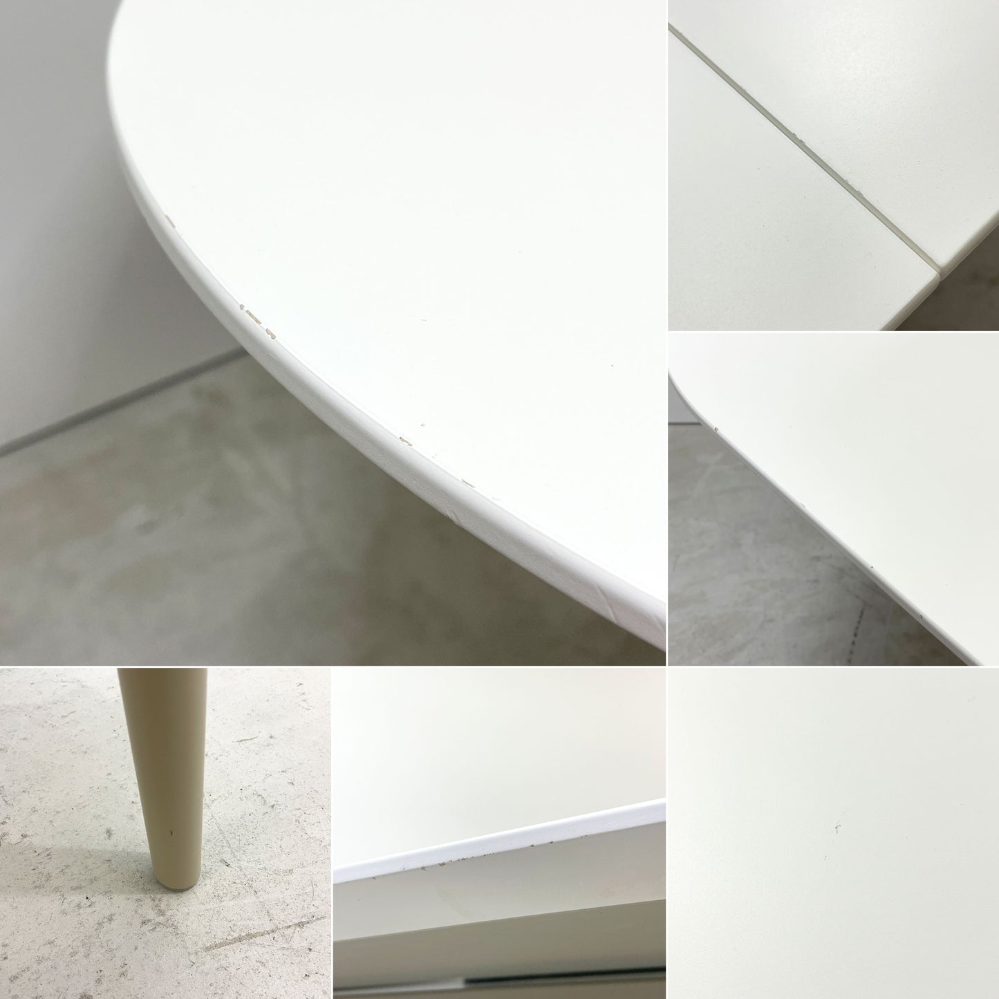 ボーコンセプト BoConcept キングストン Kingstone 伸張式ダイニングテーブル エクステンション マットホワイト ラッカー仕上げ 160-230cm 北欧 デンマーク 定価￥205,900- ●