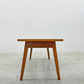 パシフィックファニチャーサービス P.F.S. ローテーブル DH TEA TABLE Sサイズ ナラ材 ダークブラウン 定価52,800円 美品 〓
