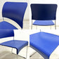 ヴィトラ Vitra シムチェア Sim chair スタッキングチェア ジャスパーモリソン ブルー 参考定価￥50,600 C ●