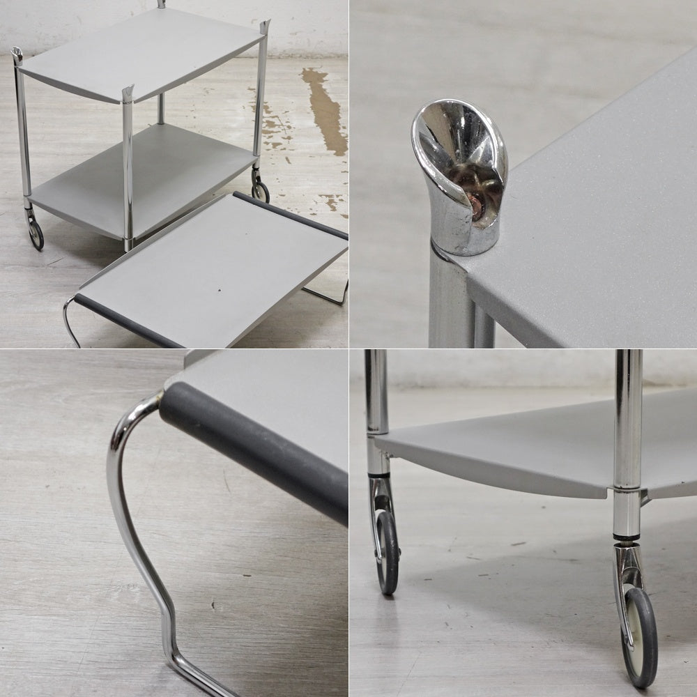 ドリアデ driade Trolley SIBILO スチールワゴン トレイワゴン josep llusca デザイン イタリア ●