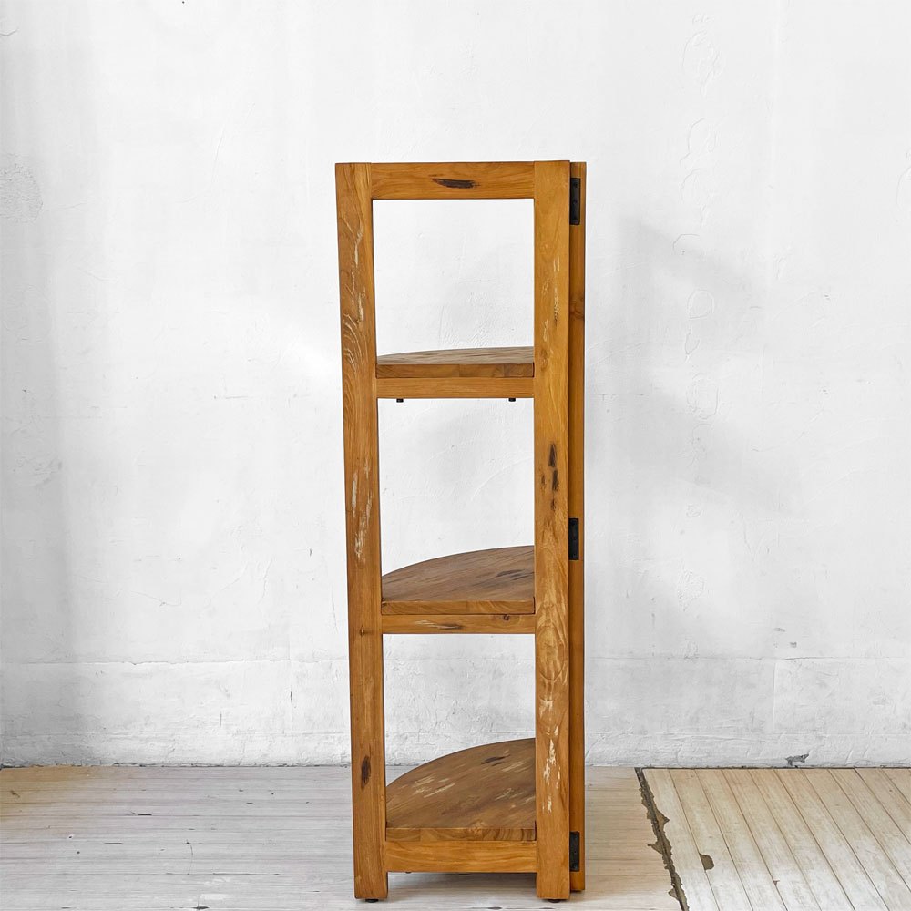 アクメ ファニチャー ACME furniture ディーボディー d-Bodhi トロイ TROY S コーナーシェルフ 3段 チーク古材 インダストリアルテイスト ★