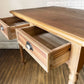 クラッシュゲート CRASH GATE ノットアンティークス Knot antiques オリザデスク ORIZA DESK 杉古材 W91cm 抽斗2杯 定価￥104,500- ◎