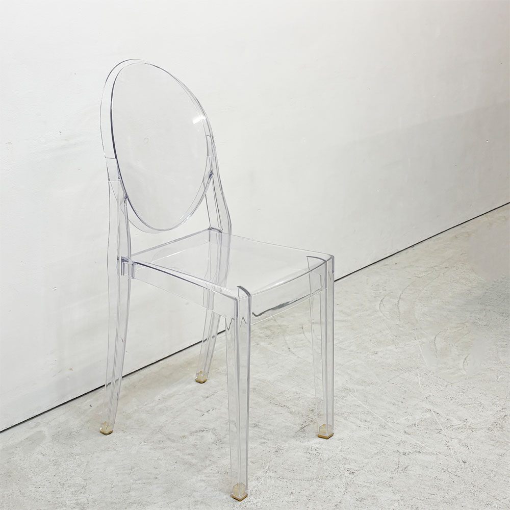 カルテル Kartell ビクトリア ゴースト Victoria Ghost クリスタル ダイニングチェア フィリップ・スタルク Philippe Starck イタリアモダン A ●