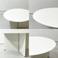 ヘイ HAY スリットテーブル SLIT TABLE XL ホワイト スチール サイドテーブル ローテーブル コーヒーテーブル ラウンド Φ65cm モダン デンマーク 北欧家具 ●
