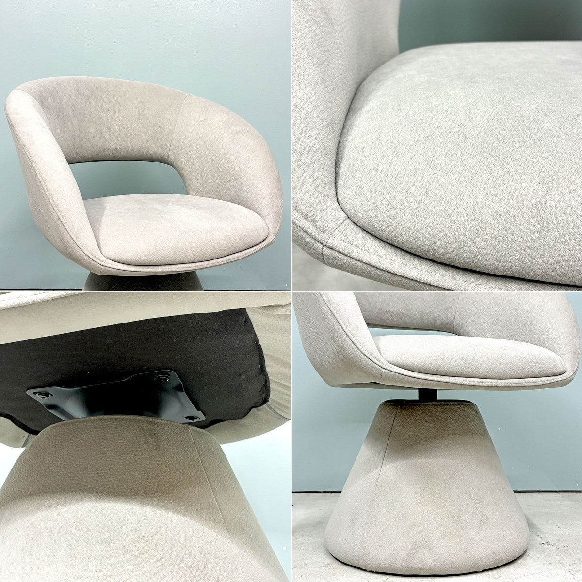 モーダエンカーサ moda en casab エアロチェア AERO chair ダイニングチェア 回転式 モダン 定価￥41,800ｰ ◎