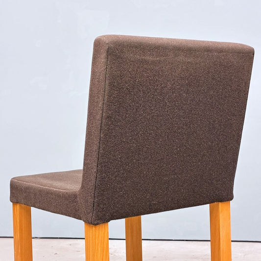 イデー IDEE スクエア レッグスチェア SQUARE LEGS CHAIR メープル材 ファブリック ブラウン 北欧スタイル ◎