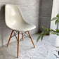 ハーマンミラー Herman Miller サイドシェルチェア セカンド 2nd ビンテージ FRP製 パーチメント ドゥエルレッグベース C&R イームズ ミッドセンチュリー ♪