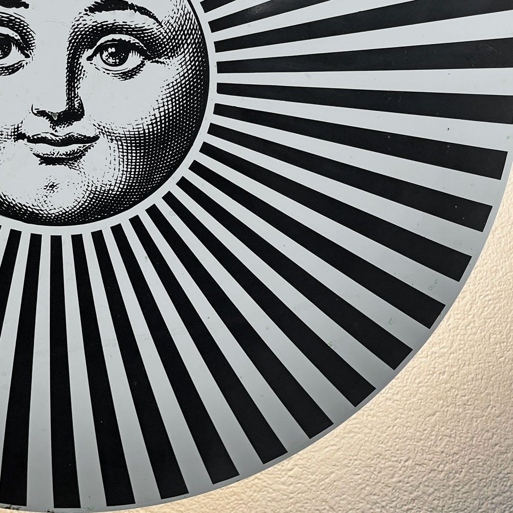 フォルナセッティ Fornasetti ウォールランプ 壁掛け照明 2灯 ソーリ・ア・ヴェンターリオ Soli e Ventaglio ビンテージ 希少 ●