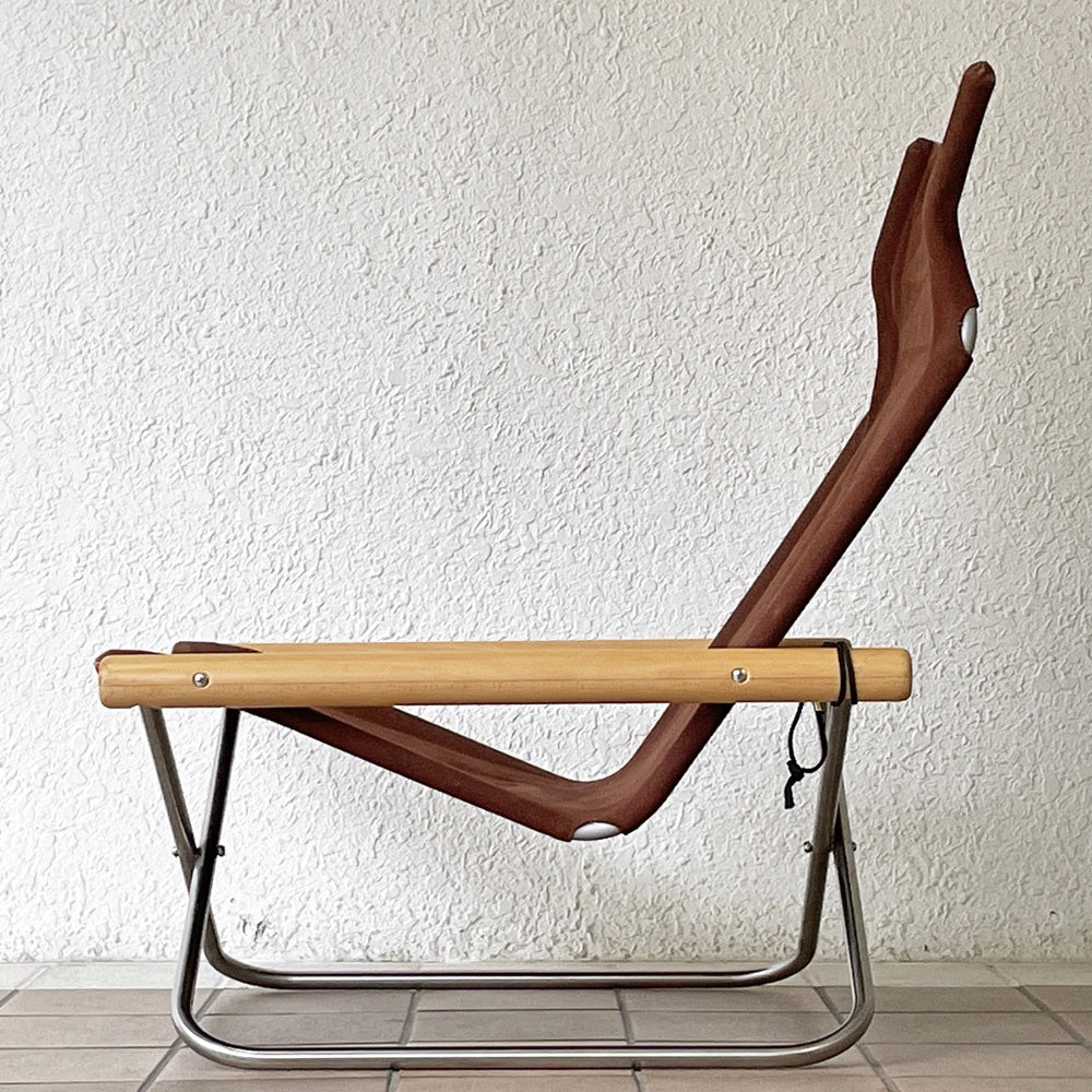 ニーチェア エフ NY chair F フォールディングチェア 折り畳み 新居 猛 ◇