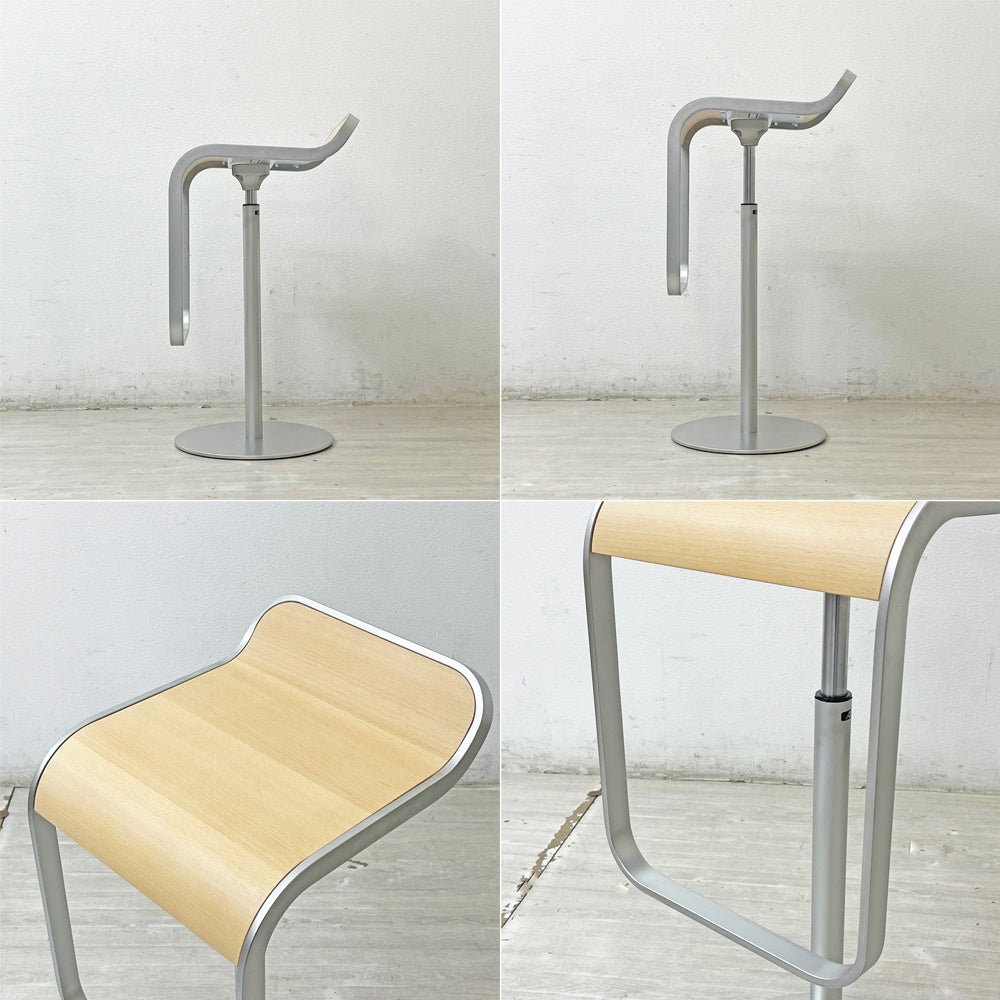 ラパルマ La palma レム LEM カウンタースツール 昇降式 カウンターチェア ハイスツール ウッドシート AZUMI アズミ ナチュラル ●