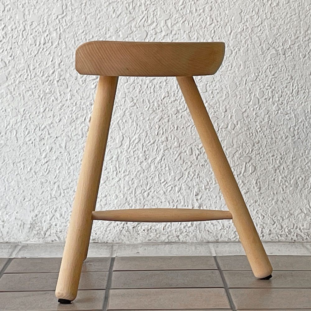 ワーナー Werner シューメーカーチェア Shoemaker Chair NO.42 スツール ビーチ材 ラーズ・ワーナー デンマーク ◇