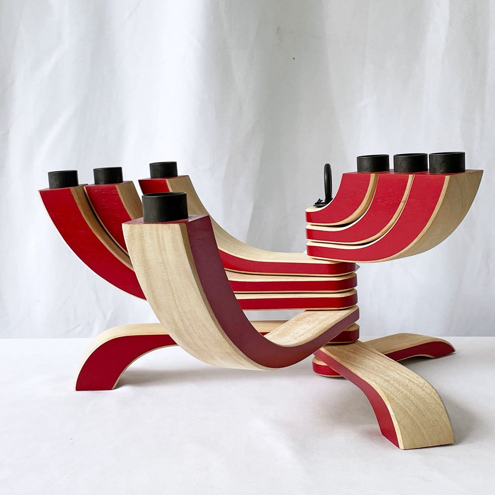 デザインハウスストックホルム DESIGN HOUSE stockholm ノルディック ライト キャンドルホルダー 7アーム 北欧 スウェーデン タグ・元箱付き ◇