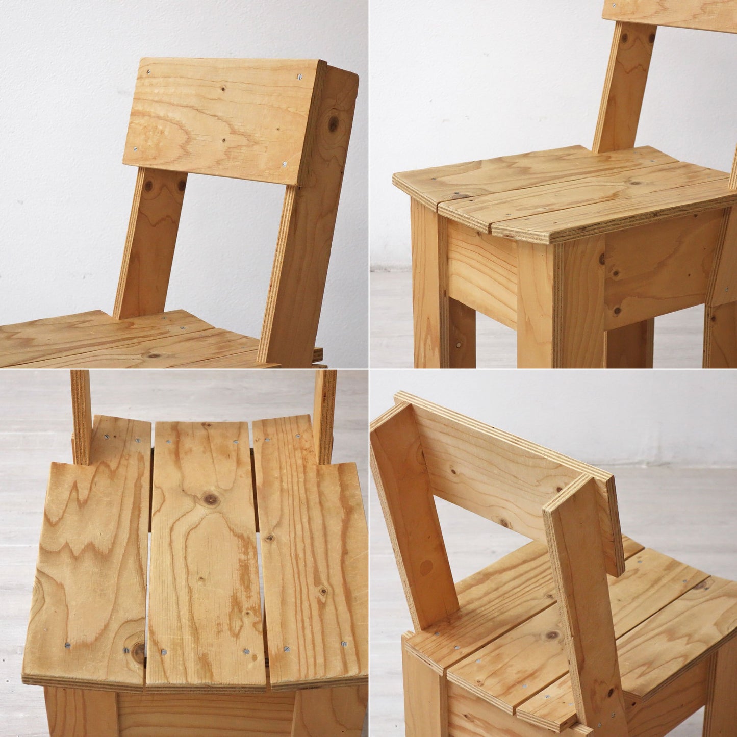 ピート・ヘイン・イーク Piet Hein Eek クライシス チェア 2009 CRISIS CHAIR スクラップウッド オランダ ●