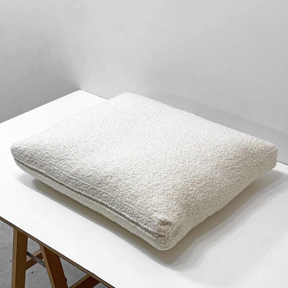 アイラーセン eilersen カール CURL ファブリック フェザークッション W65×D55cm ACTUS取扱 美品 A ●