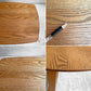 モモナチュラル MOMO Natural サイド B テーブル SIDE B TABLE マガジンラック W55cm オーク無垢材  ♪
