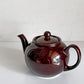 プリスティン PRISTINE POTTERY ブラウンベティー Brown Betty ティーポット ダークブラウン 4カップ イギリス製 廃窯 ビンテージ ■