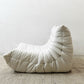 リーンロゼ ligne roset トーゴ TOGO 1P ソファ フランス家具 ウルトラスエード ホワイト ミッシェルデュカロワ Michel Ducaroy ●