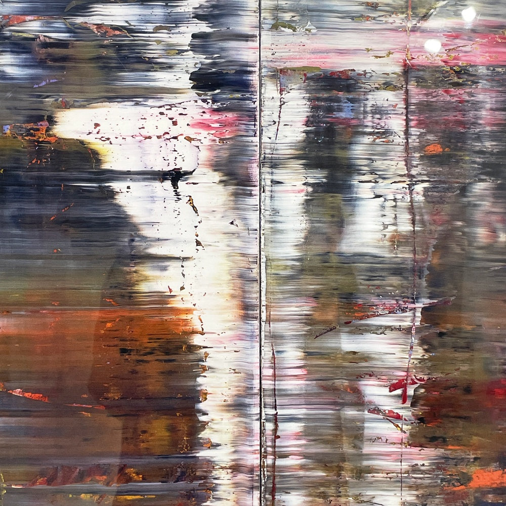 ゲルハルト・リヒター Gerhard Richter アブストラクト・ペインティング Abstract Painting (726) ポスター フレーム ●