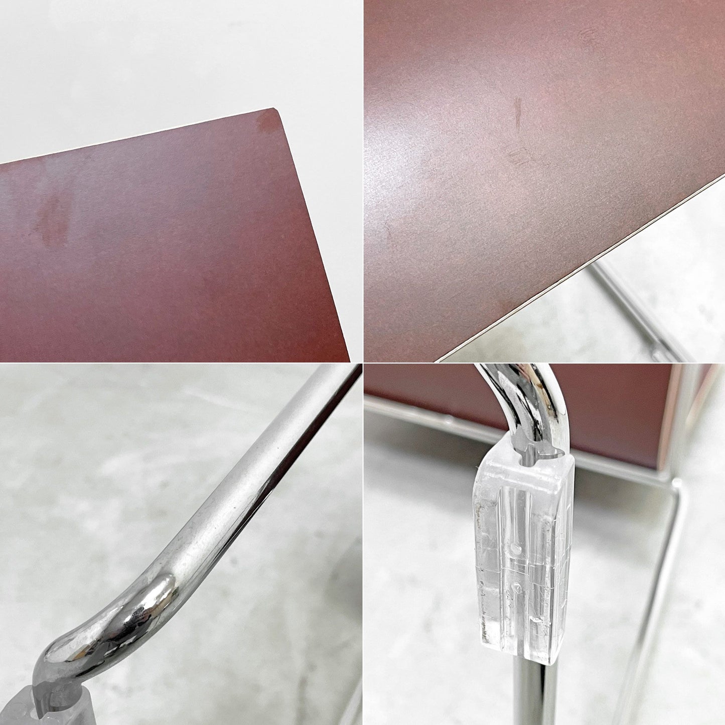 エンゲルブレヒト Engelbrechts チャリック CHAIRIK 107 ダイニングチェア スタッキング そり足 シナモン 未使用品 デンマーク ●